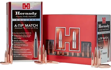 Picture of Hornady A-Tip Match 416 Cal .416 500 gr A Tip Match 25 Per Box/ 10 Case 41697