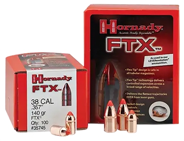 Picture of Hornady FTX 45 Cal .452 250 gr Flex Tip eXpanding 50 Per Box/ 25 Case 45201
