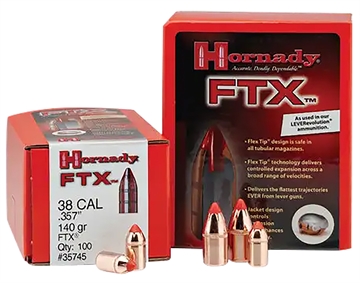 Picture of Hornady FTX 45 Cal .452 225 gr Flex Tip eXpanding 100 Per Box/ 15 Case 45218