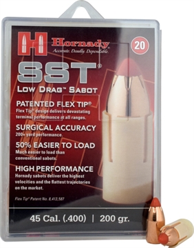 Picture of Hornady Hornady Muzzleloading Sabots with Bullets 45 Cal. 200 gr. SST Low Drag 20 rd. 67132