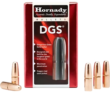 Picture of Hornady DGS 470 Cal .474 500 gr Dangerous Game Solid 50 Per Box/ 15 Case 4748