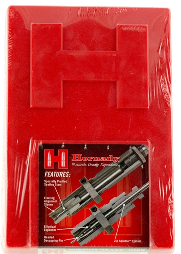 Picture of Hornady Custom Grade Series I 2 Die Set for 17 Hornet Includes Sizing Seater 546118