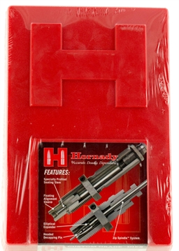 Picture of Hornady Custom Grade Series I 2 Die Set for 17 Hornet Includes Sizing Seater 546118