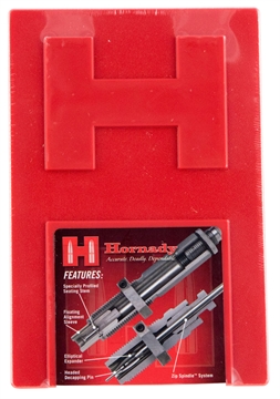Picture of Hornady Custom Grade Series III 2 Die Set for 6mm Creedmoor Includes Sizing Seater 546295