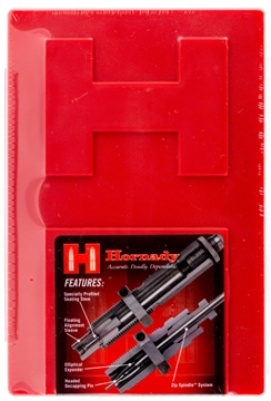 Picture of Hornady Custom Grade Series III 2 Die Set for 28 Nosler Includes Sizing Seater 546329