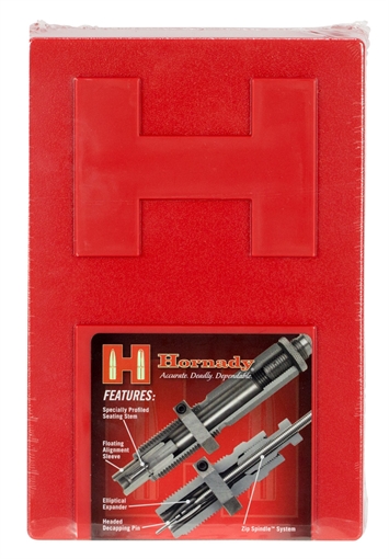 Picture of Hornady Custom Grade Series I 2 Die Set for 300 PRC Includes Sizing Seater 546351