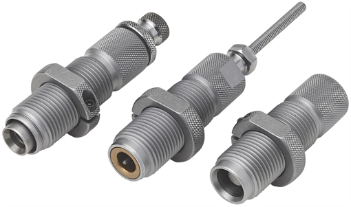 Picture of Hornady Custom Grade Series II 3 Die Set for 45 ACP 45 Win Mag 45 Auto Rim Includes Sizer Seater Expander 546554