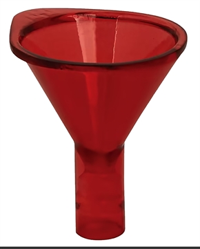 Picture of Hornady Basic Powder Funnel Red 22 to 45 Caliber Plastic 586051