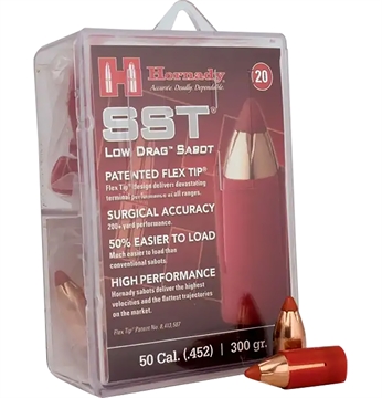 Picture of Hornady Hornady Muzzleloading Sabots with Bullets 50 Cal. 300 gr. SST Low Drag 20 rd. 67263