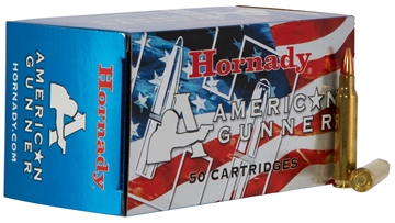 Picture of Hornady American Gunner 223Rem 55gr Hollow Point 50 Per Box/10 Case 80237