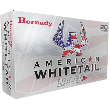 Picture of Hornady American Whitetail Tipped Rifle Ammo 7mm Rem. Mag. 154 gr. SST 20 rd. 80601 090255806014
