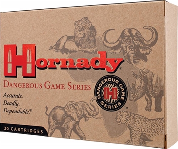 Picture of Hornady 8063 Dangerous Game 7mm Rem Mag 162 gr InterLock Boat Tail Soft Point 20 Bx/ 10 Cs 090255380637