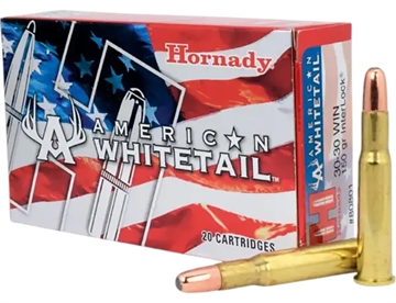 Picture of Hornady Hornady American Whitetail Rifle Ammo 30-30 Win 150 gr. InterLock Round Nose 20 rd. 80801