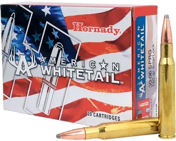 Picture of Hornady American Whitetail 30-06Springfield 150gr InterLock Spire Point 20 Per Box/10 Case 8108