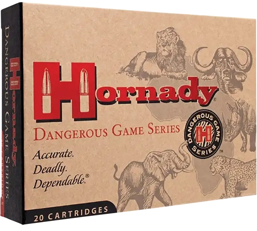 Picture of Hornady Dangerous Game 375H&HMag 300gr Dangerous Game Solid 20 Per Box/6 Case 82322