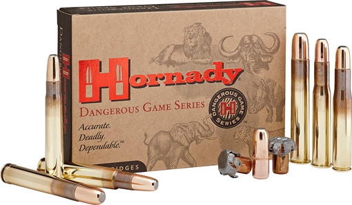 Picture of Hornady Dangerous Game 500NitroExpress 570gr DGX Bonded 20 Per Box/6 Case 82689