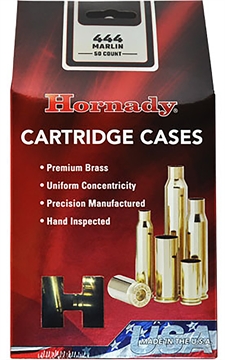 Picture of Hornady Unprimed Brass Rifle Cartridge Cases .444 Marlin 50/ct 8692