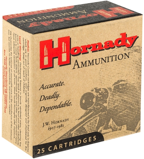 Picture of Hornady Hornady Custom Pistol Ammo 9mm Luger 124 gr. XTP Jacket Hollow Point 25 rd. 90242