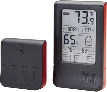 Picture of Hornady Wireless Hygrometer Touchscreen Black 95907