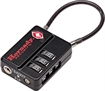 Picture of Hornady Flex Micro TSA Lock Open w/ Combination Black Aluminum 96023