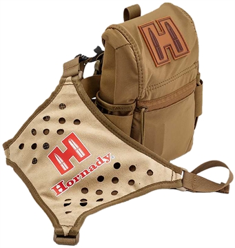 Picture of Hornady Bino Case Tan Harness Magnetic Closure 99163