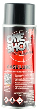 Picture of Hornady One Shot Case Lube Cleans Lubricates Prevents Rust & Corrosion 10 oz Aerosol 99913