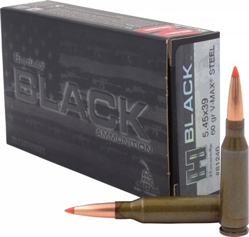 Picture of Hornady Black 5.45x39mm 60 gr V-Max 20 Bx/ 10 Cs 090255812466