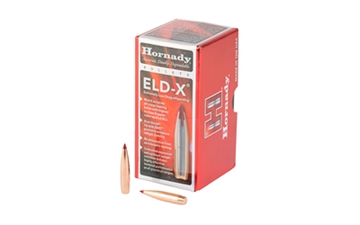 Picture of HORNADY BLT 25CAL 128GR ELD-X .257 100/25 25417 090255254174