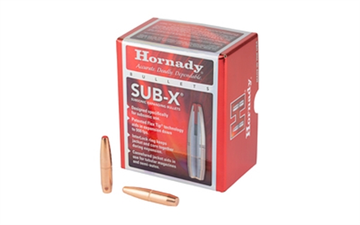 Picture of HORNADY BLT 338CAL 307GR SUB-X .338 50/15 33394 090255333947