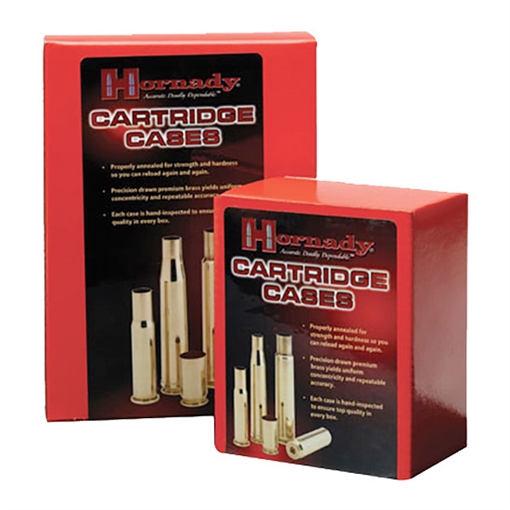 Picture of Hornady Unprimed Brass Rifle Cartridge Cases 50/ct 6.5-284 Norma 8628