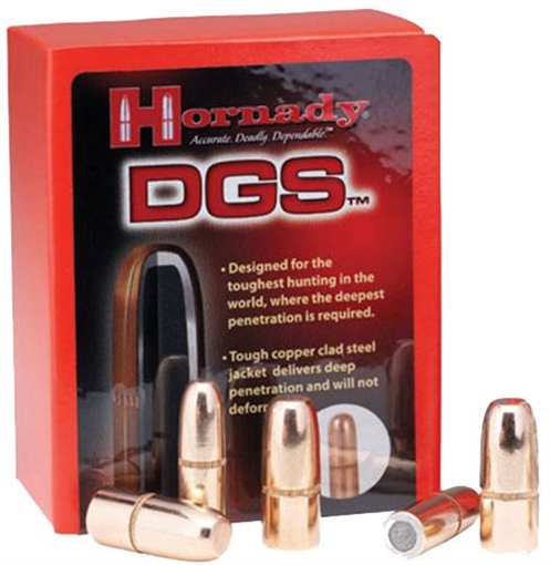 Picture of Hornady DGS .45 CAL (.458”) 480GR COPPER CLAD STEEL JACKET-FN 50/BOX 45033