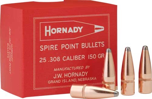 Picture of Hornady Traditional Rifle Bullets 30 Cal .308 150 GR SP INTERLOCK (25 CT) 3031-75 303175
