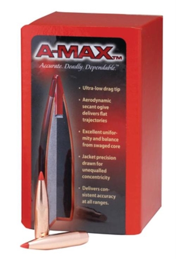 Picture of HORNADY BULLETS 30CAL 208GR A-MAX 30732