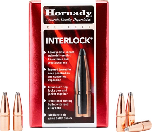 Picture of Hornady INTERLOCK® 9.3MM CALIBER (0.366'') 286GR SP-RP 50/BOX 3560