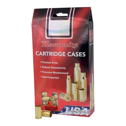 Picture of Hornady Unprimed Brass Rifle Cartridge Cases 6mm Creedmoor 2000/ct Box BULK 86280B