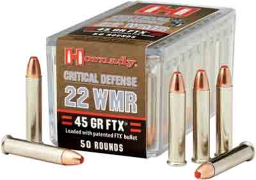 Picture of Hornady Hornady Critical Defense Rimfire Ammo 22 Mag 45 gr. Flex Tip eXpanding 50 rd. 83200