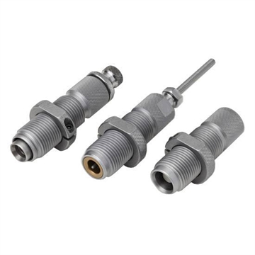 Picture of Hornady Custom Grade Series II 3 Die Set for 9mm Luger Includes Sizer Seater Expander 546515