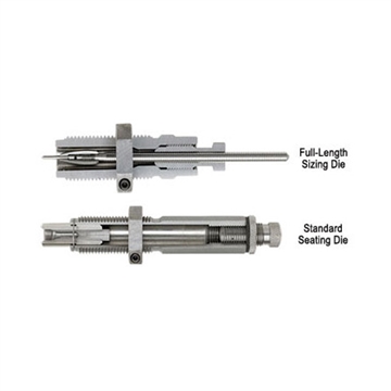 Picture of Hornady Custom Grade Series I 2 Die Set for 6.5 Grendel Includes Sizing Seater 546291