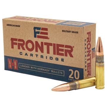 Picture of Frontier Cartridge Military Grade Centerfire Rifle 300Blackout 125gr Full Metal Jacket 20 Per Box/10 Case FR400