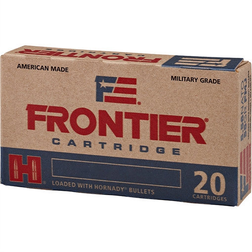 Picture of Hornady Frontier Rifle Ammunition 7.62X51 NATO 150gr FMJ 2800 fps 20/ct FR390