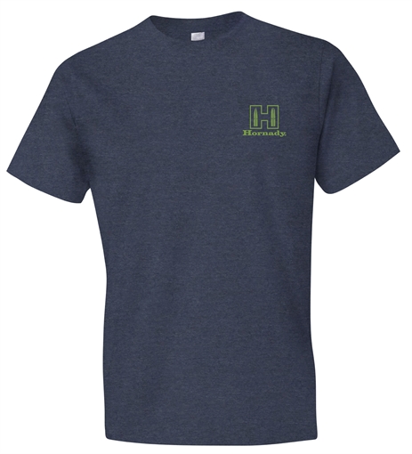 Picture of Hornady Gear Hornady T-Shirt Logo Stamp Indigo Short Sleeve Small 30991