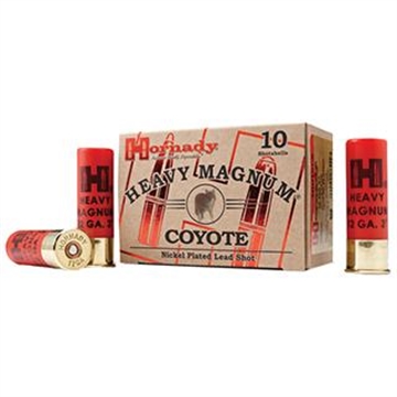 Picture of Hornady Hornady Heavy Magnum Coyote Shotshell Ammo 12 ga. 3 in. 1 1/2 oz. BB Shot 10 rd. 86222
