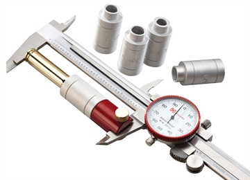 Picture of Hornady Lock-N-Load Headspace Kit w/ Body .17 Rem Through Belted Magnums Rifle Firearm Includes Body with 5 Bushing Set HK66