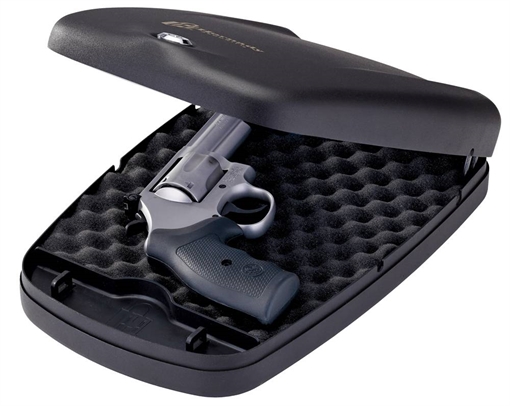 Picture of Hornady Key Lock Safe Pistol Safe Black 090255981711 -