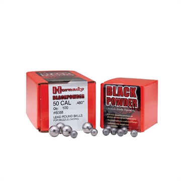 Picture of HORNADY ROUND BALLS PROMO BUL 45 .440 DIA LEAD 100 PER BOX ( 25 PER CASE ) 6040