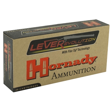 Picture of Hornady LEVERevolution 338MarlinExpress 200gr Flex Tip eXpanding 20 Per Box/10 Case 82240