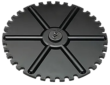 Picture of Hornady Case Feeder Plate Size Small Black 9mm/40 S&W Pistol Firearm 095310