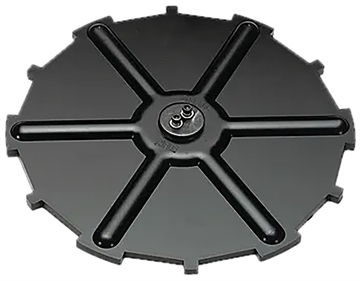 Picture of Hornady Case Feeder Plate Size Small Black 223 Rem/22 Hornet Rifle Firearm 095314