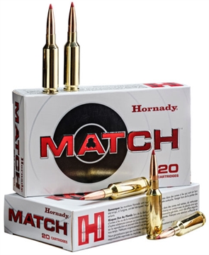 Picture of Hornady Match 6mm GT 109gr Extremely Low Drag-Match 20 Per Box/10 Case 81597