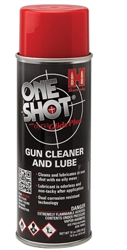 Picture of HORNADY ONE SHOT CLEANER CLEANER/DRY LUBE AEROSOL 10 OZ 090255299017